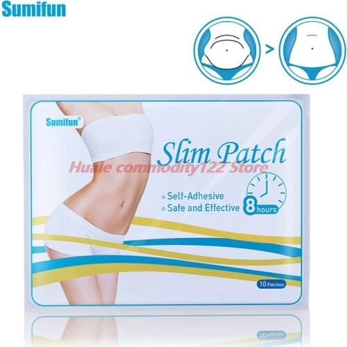 New 10pcs Slimming Stick Slimming Navel Sticker Slim Patch Weight Loss Burning Fat Patch Hot
