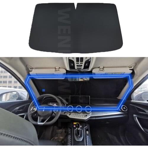 Car Interior Windshield Sunshade Block Anti-UV Cover For BMW X1 X3 X4 X5 X6 F15 F16 F25 G01 G05 F48 E83 E84 Window Sun Protector