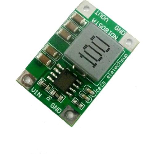 Mini-size 5A DC-DC Converter Step-Down Module Voltage Regulator Buck Board 4.5V-18V to 3V 3.3V 3.7V 4.2V5V 6V