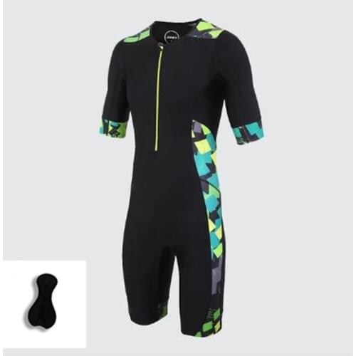 Cycling Professional Skin Suit Team Cycling Skin Suit, Bicycle Speed Suit Cycling Breathable Short Sleeves Triathlon Jumpsuit