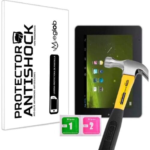 Screen protector Anti-Shock Anti-scratch Anti-Shatter compatible with Tablet Logicom L-Ement Tab 740