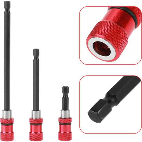 Steel Drill 1/4 Inch Stainless Steel Drill Magnetic Screwdriver Magnetic Screwdriver Extension
