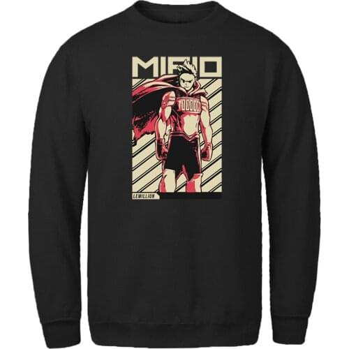 My Hero academy Mens Sweatshirt Fashion Harajuku Fleece Hoody Male Leisure Standard Mans Clothing Retro Fall Moletom Masculino