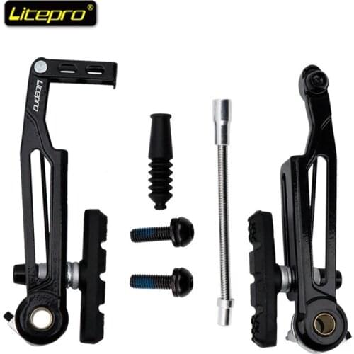 Litepro Folding Bike V Brake Long Arm Bicycle Caliper AL6061 Parts 110mm