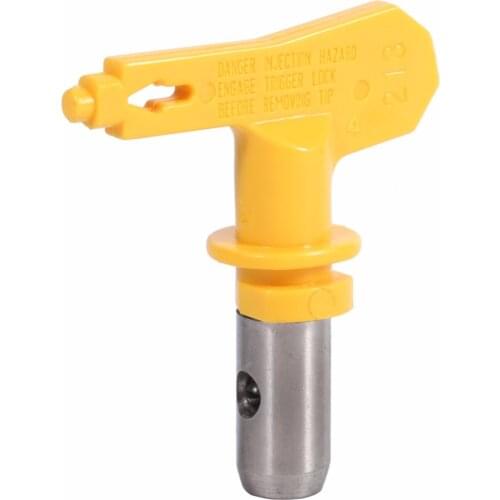 10Pcs/Set Useful Reversible Tungsten Steel Airless Paint Spray Gun Tip Nozzle Accessories Home Garden Tool 10 Types for Choose