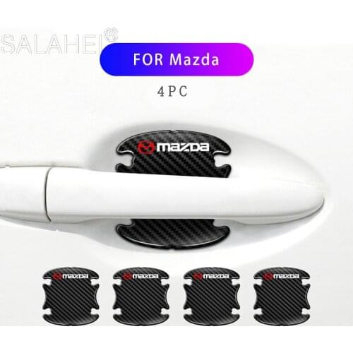 4Pcs/Set Anti Scratch Car Handle Protection Film Sticker For Mazdas 2 3 6 CX5 Atenza CX-7 CX-9 CX-3 CX-4 CX-8 MX5 Accessories