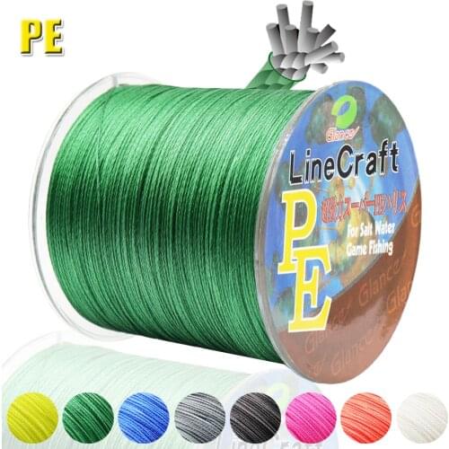 9 Strands 500M PE Fishing Line Smooth Durable Braided Fishing Line 20-200LB Multifilament Fishing Line Salt/Fresh Water Fishing