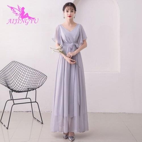 AIJINGYU 2021 2020 girl sexy prom dresses womens gown wedding party bridesmaid dress BN926
