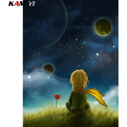 KAMY YI Full Square/Round Drill 5D DIY Diamond Painting "little Prince" Embroidery Cross Stitch Mosaic Home Decor Gift HYY