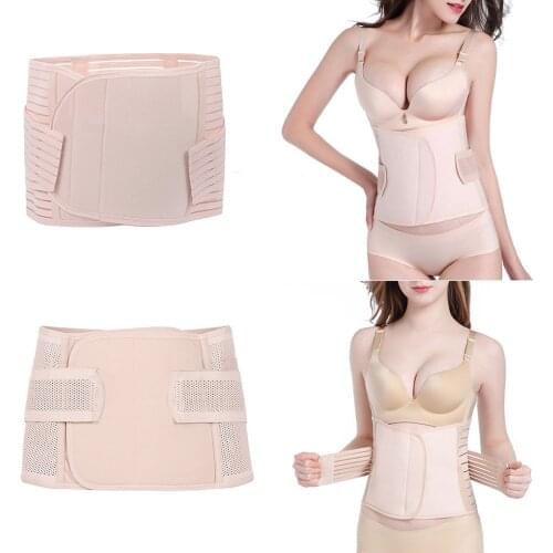Hot! 1PC Breathable Postpartum Abdomen Strap Belly Band Belt Toning Back Support Belts Waist Abdomen Girdle Pregnant Women