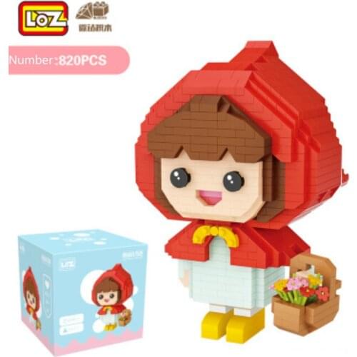 LOZ Diamond Blocks Deer Pig Cartoon Anime Animal Figures Educational Toys for Children Assembly Models Building Blocks Toys DIY