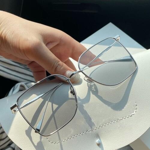 ONEVAN Oversized Square Sunglasses Women/men 2021 Luxury Brand High Quality Metal Sunglasses Men Mirror Fashion Shades for Women