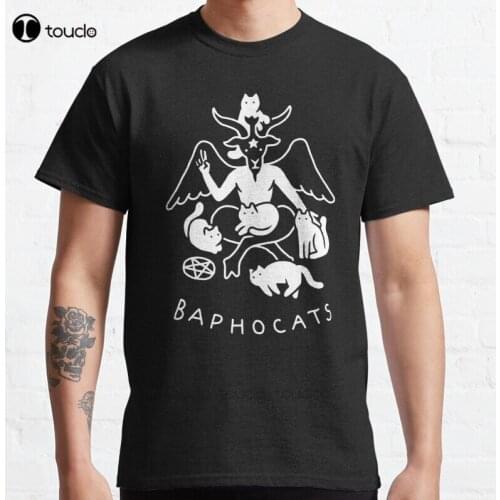 New Baphocats Classic T-Shirt Cotton Men Tee Shirt