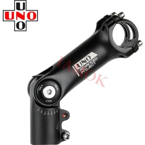 UNO AS831 Road Bicycle 90/110mm Stems Enhancer Iamok Bike Matte Black Stem Riser