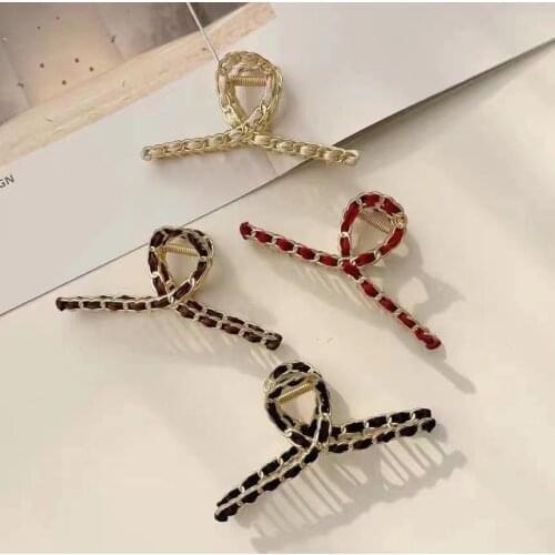 1Pcs Fashion small Simple Wild Geometric Hair Claw For Women Girls Clamps Hair Crab Metal Hair Clip Claw Accessories Headwear