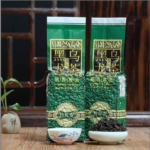 250g China Natural Green Organic Black Oolong Tea Slimming Oil Cut Roasted TieGuanYin tea Diet Tie Baking Guan Yin tea