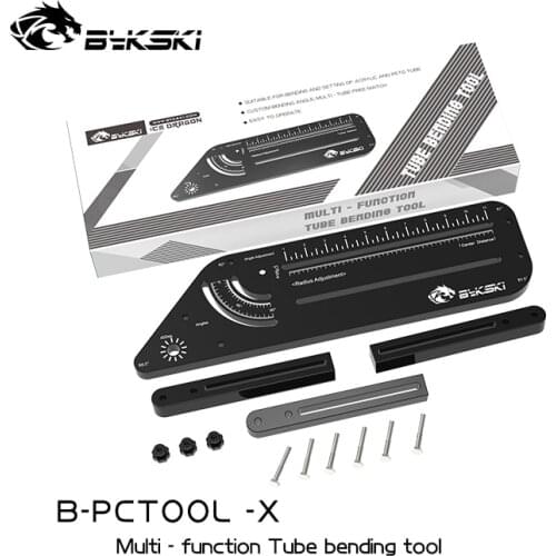 Bykski multi-angle Acrylic PMMA /PETG Rigid hard tube bending mould computer water cooling bending tool B-PCTOOL-X