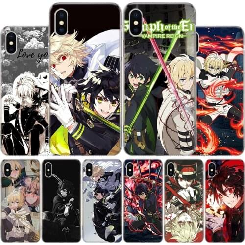 Seraph of the end 2 Anime Cover Phone Case For Apple iphone 11 12 Pro XR X XS Max 7 8 6 6S Plus + 7G 6G 5 SE 2020 Coque Popular