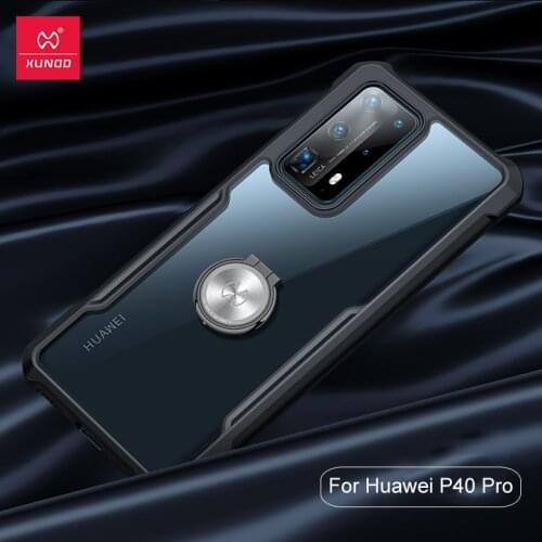 For Huawei P40 Case XUNDD Airbag Shockproof Clear Acrylic Armor PC TPU Protective Back Cover for Huawei P40 hülle Populared