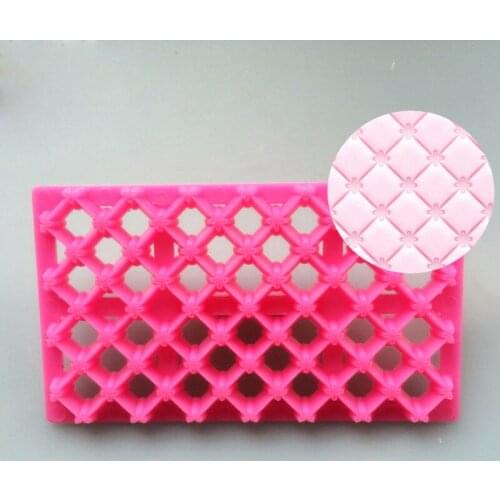 Tie Petal Quilt Fondant Square Cutter Embosser Lattice Cake Decoration Cupcake Embossing Cookie Stamps Tools
