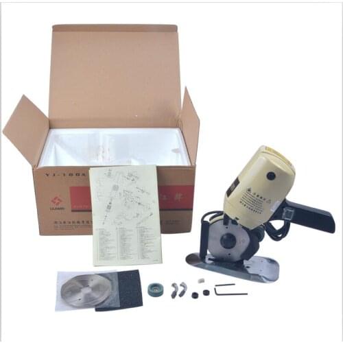 Lejiang YJ-100 type Blade Diameter 100MM ,Electric Cloth Cutter Fabric Round Knife Cutting Machine