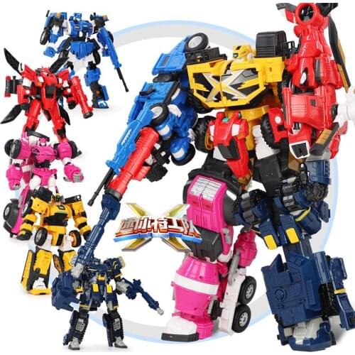 MiniForce X Transformation Toy 6 Styles Mini Agent Toys X Volt Semey Air Force Boys girls Kids Set Holiday Gifts for Children
