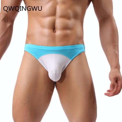 Sexy Men Briefs Underwear Breathable Hole Mens Underwear Briefs New arrival Underpants Panties Men Drop shipping Briefs
