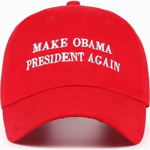 VORON 2017 new Make Obama President Again Dad Hat men women Cotton Baseball Cap Unstructured New - Red