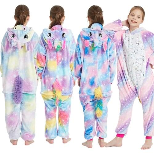Unicorn Pajamas for Girls Toddler Baby Kigurumi Animals Pajamas Childrens Homewear Nightwear Pyjamas Kids Cosplay Costumes