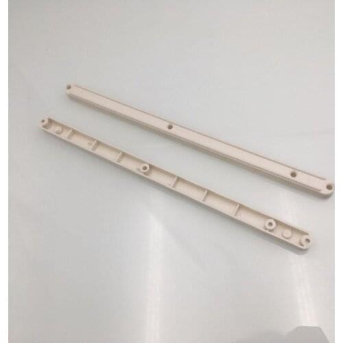 2pcs PLASTIC DRAWER RUNNERS SLIDES Track 295mm Two-section rail Guide rail slide sliding track Wardrobe Keyboard Accessories