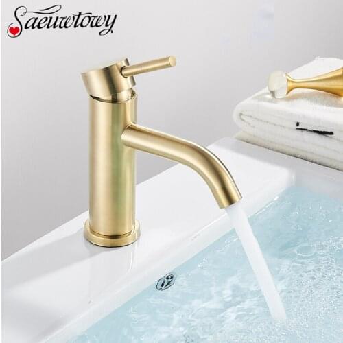 Saeuwtowy Black Bath Faucets