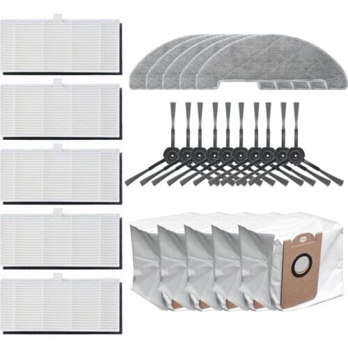 Mop Cloth HEPA Filters Side Brushes Dust Bag for VIOMI S9 Vacuum Cleaner Cleaning Brush Replacement Parts Accessories