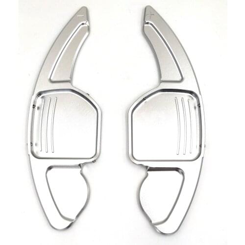 2pcs/lot Aluminum Steering Wheel For A3 A4L A5 A6 A7 A8 S5 Q3 Q5 Q7 TT Shift Paddles