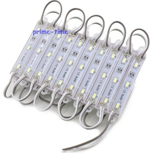 20pcs SMD 5630 LED light module Waterproof LED backlight white Warm white DC12V 1.5W 3 led 45lm/led