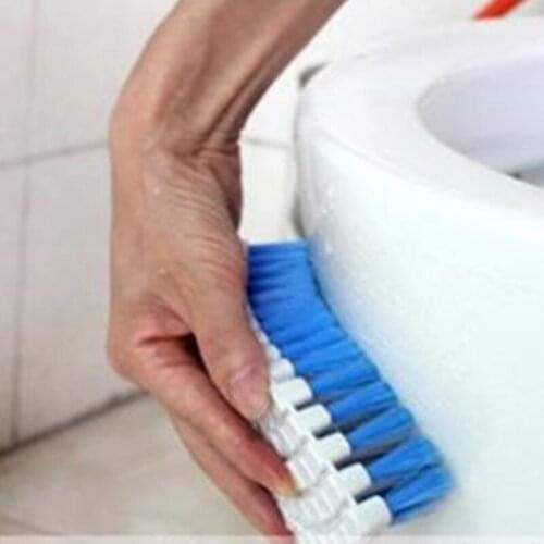 2019 Flexible Bendable Cleaning Brush Rust Remover Clean Washing Tool Toilet Bathtub Lavabo Pot Dishes Kitchen cleaner Supplies