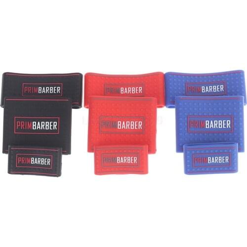 3Pcs/set Non Slip Barber Clipper Grip Bands Sleeve Hair Clipper Holder Cover