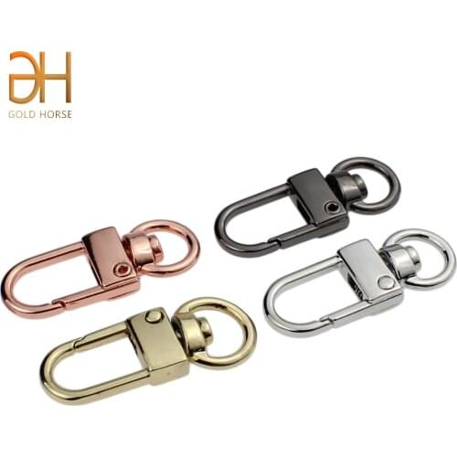 4Pcs 8.5CM Metal Bag Buckle Dog Collar Buckles Handbag Strap Chain Clasps Lobster Swivel Snap Hook Buckle Hardware Leather Carft