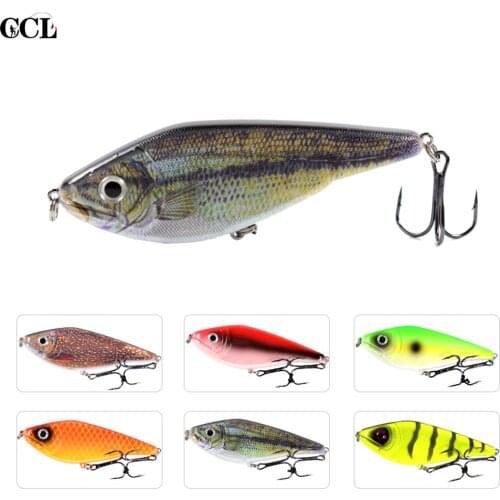 9cm 26g Artificial Bait Fishing Lures Suspending Swim Actions Depth 0.3-15m Nickel Hooks In Freshwater Seawater For Perch Zander