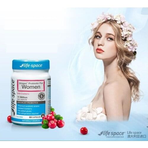 Australia Life Space Urogen Probiotic for Women Support Urinary Tract Health Reduce Recurrent Cystitis Healthy Vaginal Flora