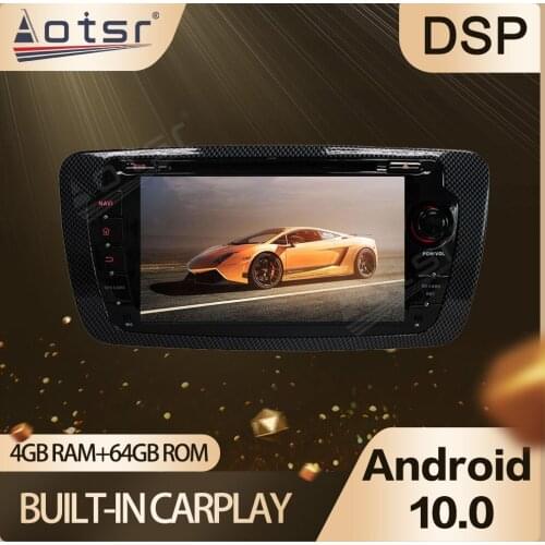 Android 10.0 Car Radio DVD Player For SEAT IBIZA 2009-2013 Car GPS Navigatioion Multimedia Screen Auto Stereo Audio Head Unit