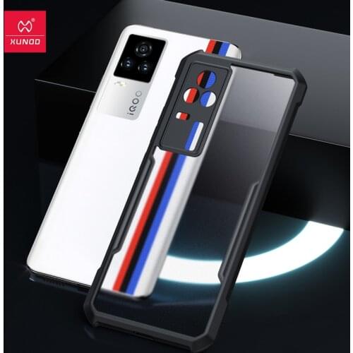 Case For VIVO IQOO 7,Xundd Phone Case With -with Airbag Technology Bumper Shockproof Shell,Back Transparent Case For IQOO7