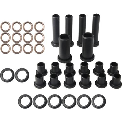 38x Stable Rear Bushings Kit, Including Lower Control Bushings, Bushing Stabilizer Tubes, for Polaris Sportsman 700