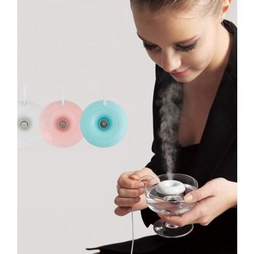 Mini Donut Air Humidifier Portable USB Aromatherapy Diffuser Mist Maker Air Freshener For Home&Car Humidification