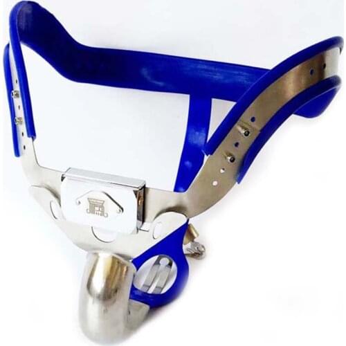 Male Chastity Lock Pants Cbt BDSM Bondage Stainless Steel Penis Chastity Belt Device Cock Cage Sex Toys For Men Adult Products