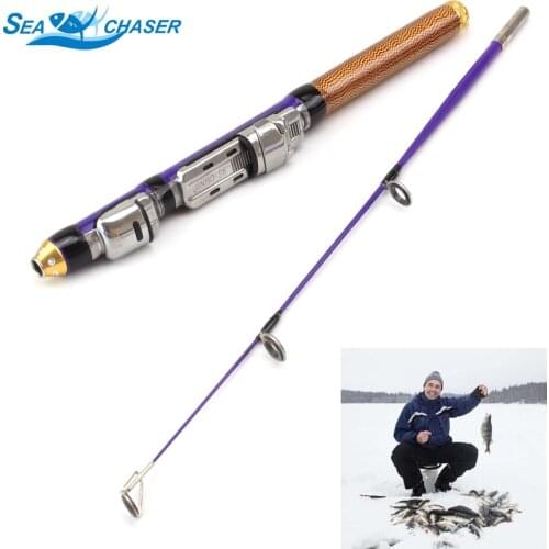 NEW Winter fishing Ice fishing rod 50cm 61g 2 Section carp fishing rod Fishing on board pole Free shipping