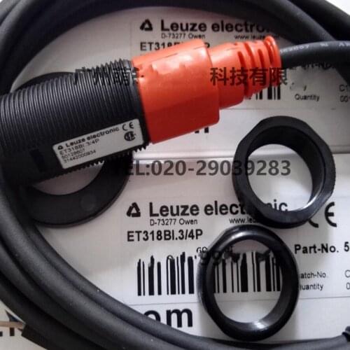 Brand New Leuze Photoelectric Switch Sensor Diffuse Reflection Sensor ET318BI3/4P Replace RT318K/P-400 Inductive Sensor 50126607