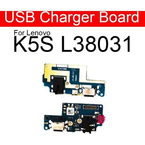 USB Charging Port Board For Lenovo K5S L38031 USB Charger Dock Plug Connector Flex Ribbon Cable Repair Replacement Parts
