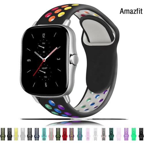 Bracelet For Huami Amazfit GTS 2 strap Mini/GTR 2e/GTS2 42mm/47mm/GTR2/2e Sport smart watch band Amazfit bip/pace 20/22mm strap