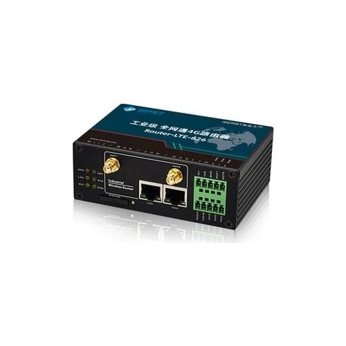 Industrial grade 4G router dtu module mobile Unicom Telecom sim card type support rs485 network port to lte