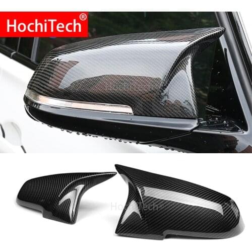 For BMW 3 Series GT 3GT F34 2013-2018 Replacement Carbon Fiber M4 Look Rear View Mirror Cover Caps